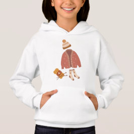 Herbst-Mädchenpullover Hoodie