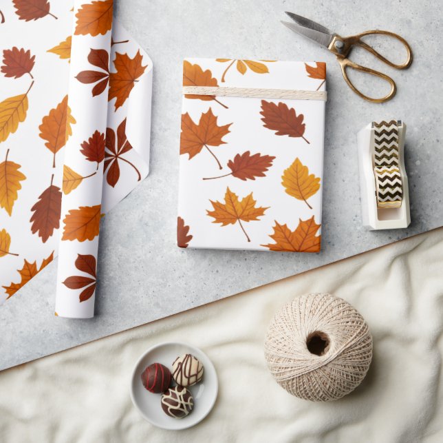 Herbst Märchen Traumhafter Wald und Sanft  Geschenkpapier (Kunsthandwerk)
