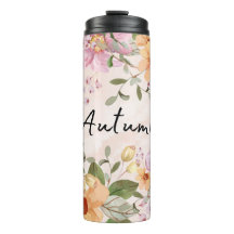 Herbst Moderne botanische Elegante Aquarellkunst