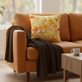 Herbst Moderne farbenfrohe, zeitgenössische Herbst Kissen