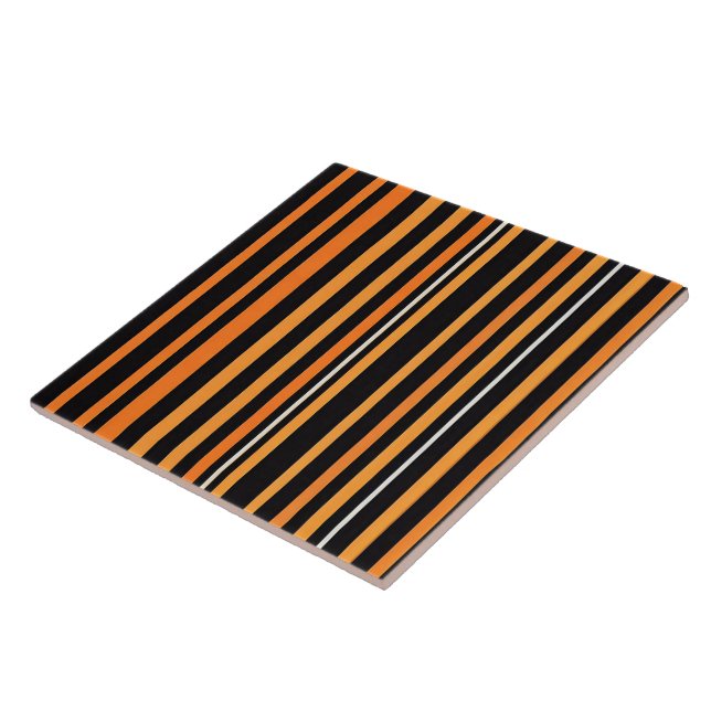 Herbst Moderne Orange Luxury Collection Fliese (Seite)