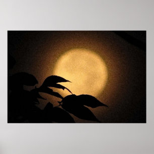 Herbst-Mond Poster