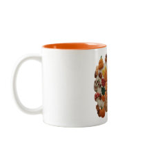 Herbst-Mood-Tasse, Herbst-2D-Puff-Kaffeetasse