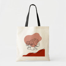 Herbst Mushroom Magic Abstrakt Blob Form Shopping