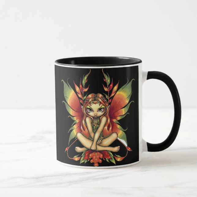 "Herbst-Nachtfee-" Tasse (Rechts)