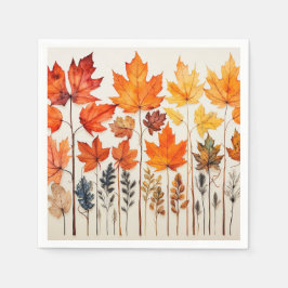 Herbst Napkins Serviette