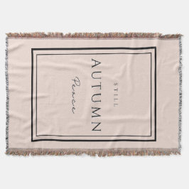 Herbst noch Friede III Blanket - Gemütlicher Fall  Decke