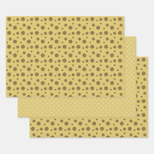 Herbst Nouveau-Geschenkpapier-Set Geschenkpapier Set