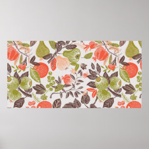 Herbst Obst Deko Tile