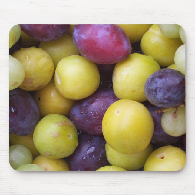 Herbst Obst Mousepad (Vorne)