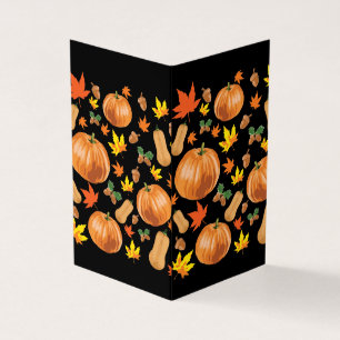 Herbst Orange Pumpkin Fall Pattern