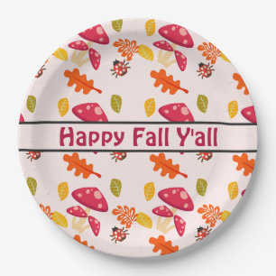 Herbst-Papierteller Pappteller