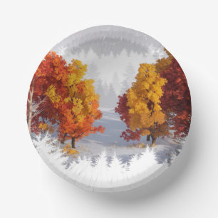 Herbst Pappteller