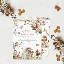 Herbst-Pilz | Woodland Forest Baby Dusche