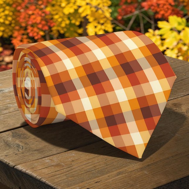 Herbst Plaid Krawatte (Von Creator hochgeladen)