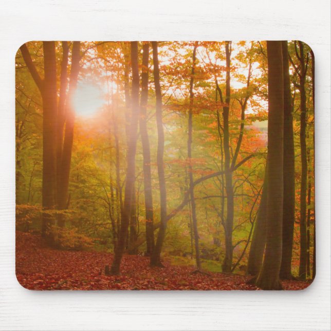 Herbst-Pracht Mousepad (Vorne)