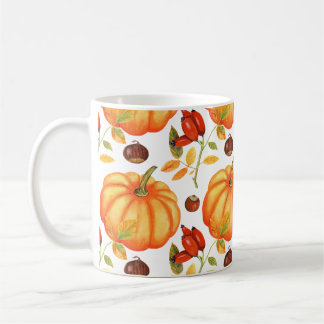 Herbst Pumpkin - Adventstauchmuster Kaffeetasse