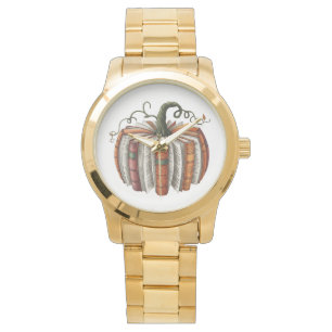 Herbst Pumpkin Book Lover Booktoween Halloween Armbanduhr