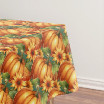 Herbst Pumpkin Floral Erntedank Tableclout
