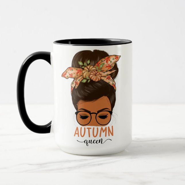 Herbst-Queen-Fall-Tasse Tasse (Links)