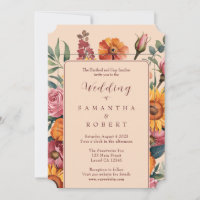 Herbst Reds Golds Blumenstrauß Hochzeit im Herbst