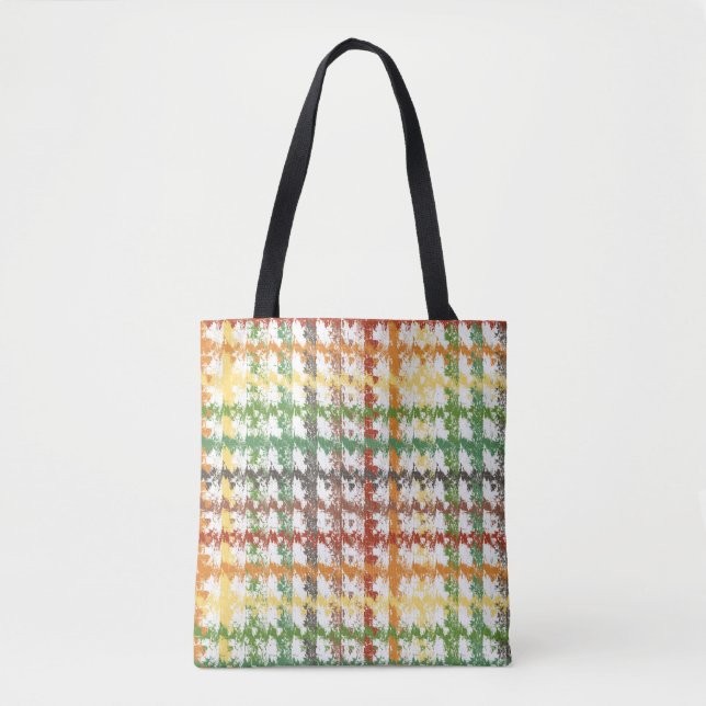 Herbst-Regenbogen-Kratzer Tasche (Vorderseite)
