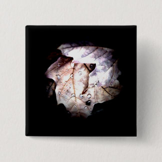Herbst-Regentropfen 1 Knopf Button
