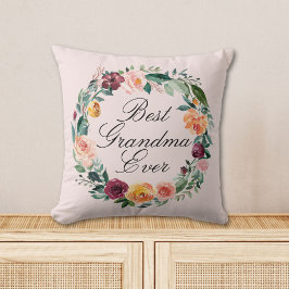 Herbst Rose Blume Blumenstrauß bester Gran Café Kissen