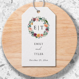 Herbst Rose Blume Blumenzeremonie Geschenkanhänger