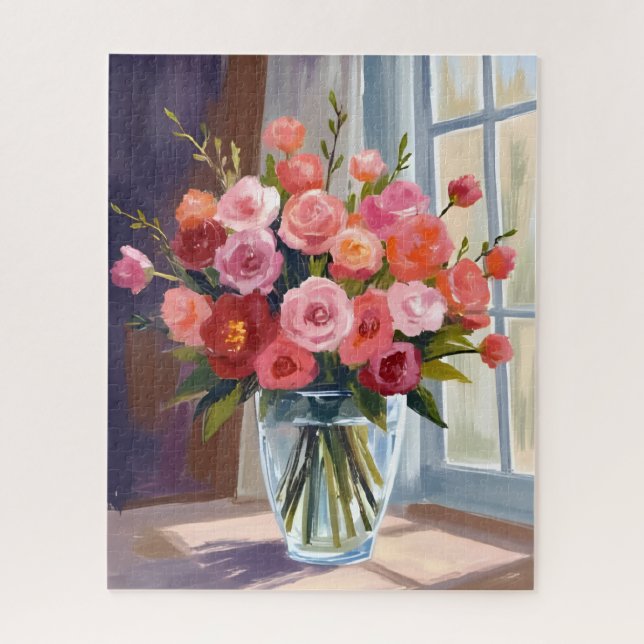 Herbst-Rosen-Sträußchen Floral Herbst (Vertikal)