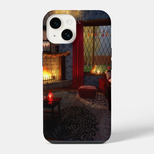 Herbst Ruhe iPhone Fall 14 Hülle (Rückseite)