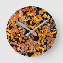 Herbst Runde Wanduhr