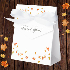 Herbst Rustikales Brautparty Geschenkschachtel