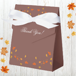 Herbst Rustikales Brautparty Geschenkschachtel