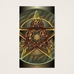 Herbst schattiert Pentagramm