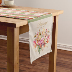Herbst-Segnungen Herbst Romance Table Runner Mittelgroßer Tischläufer