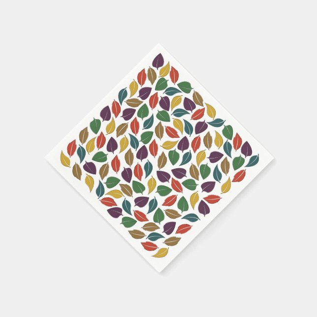 Herbst Serviette (Ecke)