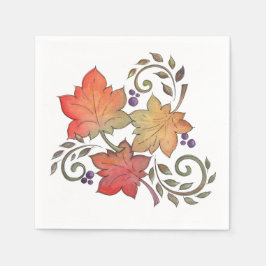 Herbst Serviette