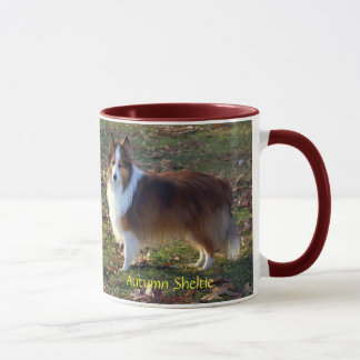 Herbst Sheltie Tasse