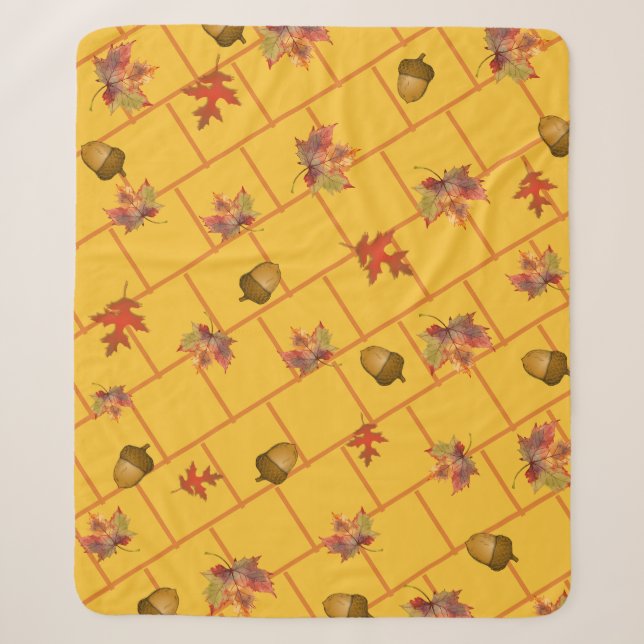 Herbst  sherpadecke (Vorderseite)