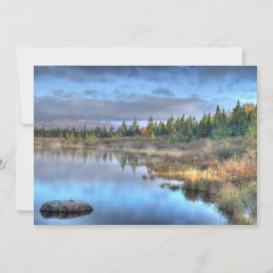 Herbst Sonnenaufgang am Moosehead Lake Maine