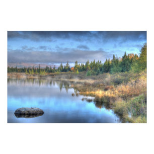 Herbst Sonnenaufgang am Moosehead Lake Maine Fotodruck
