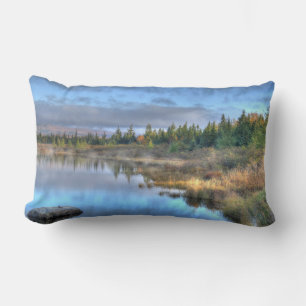 Herbst Sonnenaufgang am Moosehead Lake Maine Lendenkissen