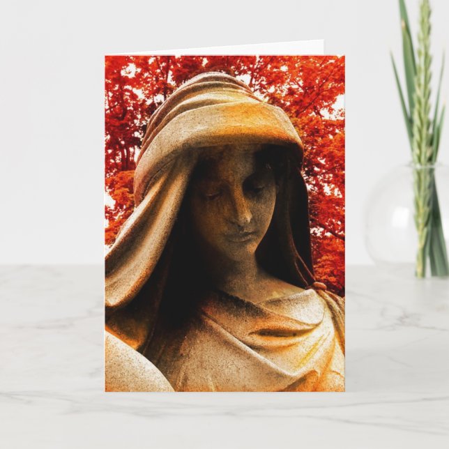 Herbst-Sorge Karte (Vorderseite)