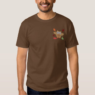 Herbst Spaß Besticktes T-Shirt