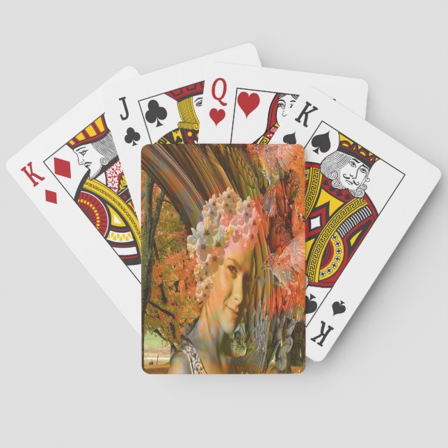 Herbst Spielkarten (Rückseite)