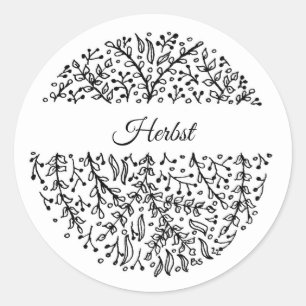 Herbst - Sticker saisonnier