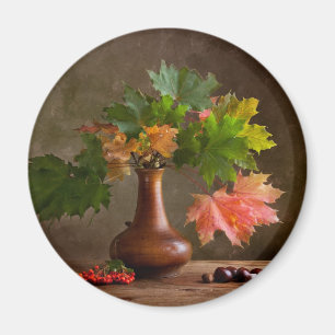 Herbst-Stillleben Magnet