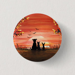 Herbst Sunset Button