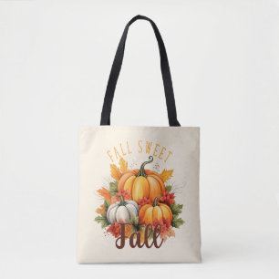 Herbst Süß Herbst - Herbstpumpen & Blätter Tasche